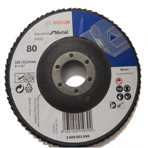 Đá nhám xếp 125mm Bosch 2608601690