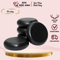 Đá Nóng Đá Tròn 8X8cm 10 Viên Massage Body - Đả Thông Kinh Lạc - Dụng Cụ Diện chẩn