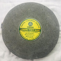 Đá Nướng Thịt Núi Lửa Hình Tròn Phẳng 25x25x3.5cm