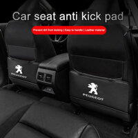Da Ô Tô Ghế Sau Đá Miếng Lót Chống Trầy Xước Thảm Cho Xe Đạp Peugeot 308 206 208 3008 508 408 207 406 405 407 2008 5008 306 307 Đệm Da Túi Bảo Quản Phụ Kiện Nội Thất Ô Tô