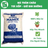 Đá Pellite - Đá Trân Châu (20dm3)- Giàu Khoáng Chất, Giữ Nước, Tới Xốp Đất