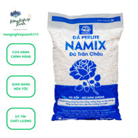 Đá perlite Namix túi 20dm3 chuyên dùng trồng thuỷ canh, trộn đất trồng hoa hồng, xương rồng, sen đá