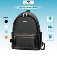 Da Pu Hàng Quảng Châu Cao Cấp Chống Nước Dây Quai 3 Lớp Mặt Sau Balo Đệm Lưới Size 40 - Balo Pu Cao Cấp