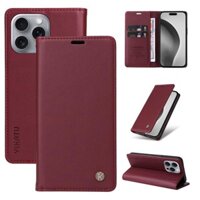 Da PU Lật Cửa Sổ Khe Cắm Thẻ Bảo Vệ Cho Apple iPhone 6 6S 7 8 Plus X XS Max XR 11 12 13 14 15 16 Pro Max 12Mini 13Mini 14Plus 15Plus 16Plus 16E