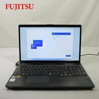 【Đã qua sử dụng】Fujitsu LIFEBOOK AH77/B3 Core i7-8550U 1.8 GHz | 8GB | SSD 128GB + HDD 1TB - Xanh |  JapanSport