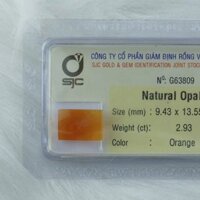 ĐÁ QUÝ OPAL TỰ NHIÊN CHỮ NHẬT13*9 Li 63809