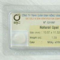 ĐÁ QUÝ OPAL TỰ NHIÊN OVAL 10*11 Li 31897
