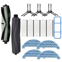 (Đã sẵn sàng) Bàn chải con lăn máy hút bụi, bộ lọc, vải lau, bàn chải bên cho ILife A7 A9S A9 A80 Plus A10s V8 V8s X750 X800 X785 V80