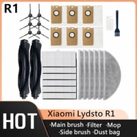 (Đã sẵn sàng) Phụ kiện Xiaomi Lydsto R1 / G2 / S1 / R1D gồm vải lau, bộ lọc Hepa, túi bụi, chổi chính