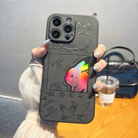 Da Sang Trọng Laser Dập Nổi Dây Đeo Tay Ốp Lưng Điện Thoại iPhone 16 15 14 13 12 11 ProMax Thời Trang Chống Sốc Bảo Vệ