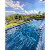 Đá sọc dưa ốp bể bơi