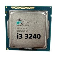 Đã sử dụng i3 3240 lõi kép 3,4GHz LGA 1155 TDP 55W 3MB Cache I3-3240 CPU Processor I3 3240