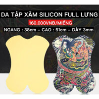 Da Tập Xăm Silicon Full Lưng Dày 3mm
