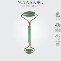 Đá Thạch Anh Massage Mặt Guasha, Dụng Cụ Massage Lăn Mặt Nâng Cơ Mặt Cao Cấp LOẠI 1 - Nuva Store