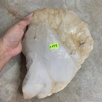 đá thạch anh thô tự nhiên thiên nhiên nguyên sinh(đá thật) nặng 2.8kg(C155)
