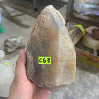 đá thạch anh thô tự nhiên thiên nhiên nguyên sinh(đá thật) nặng 1100g(C63)