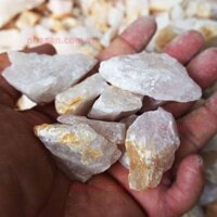 Đá Thạch Anh Vụn Hồng Kích Thước 1x2 Rải Nền Nhà Trấn Trạch