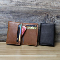 Da Thật Đựng Thẻ Ví Nam VIP Thẻ Tín Dụng Ví Mỏng Doanh Nghiệp Nametag ID Thẻ Chìa Khóa Bảo Quản Tai Nghe Túi Nhỏ