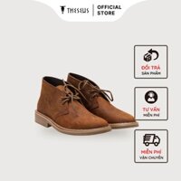 (Da Thật) Giày bốt, Giày Boot Chukka Da Nam Cổ Thấp Đế Cao Tăng chiều cao by The Sesus