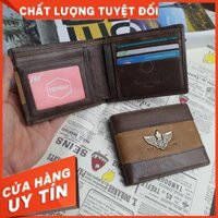 [Da thật] Ví ngang Cefiro da sần WS 108 - Bảo hành 3 năm