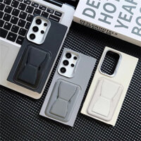 Da Thẻ Khe Cắm Ví TPU Mềm Slim Case Cover Samsung Galaxy S24 Plus S23 FE S22 Ultra S21 S20 Note 20 Stand Capa