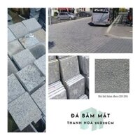 Đá thiên nhiên băm mặt, gạch sân vườn 20x20x3cm, đá thanh hoá lát vỉa hè,...
