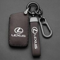 Da Thông Minh Chìa Khóa Ô Tô Bao FOB Túi Bảo Vệ Túi Dành Cho Xe Lexus NX GS RX IS ES GX LX RC 200 250 350 LS 450H 300H Từ Xa Vỏ Giá Đỡ Móc Khóa