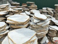 Đá thớt bazan D30-60cm (khò mặt)