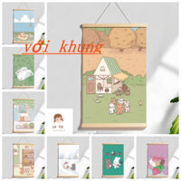 Da Tou-30*40cm/40*50cm-tranh tô màu số hoá ---tranh tô màu cho bé-Sản Phẩm Mới Treo Cuộn Kỹ Thuật Số Tranh Sơn Dầu Nhỏ Tươi Chữa Bệnh Phong Cách Nhỏ Tranh Động Vật Trang Trí Phòng Ngủ Trang Trí Văn Phòng Độc Đáo Sáng Tạo Cuộn Tranh--tranh số hóa-