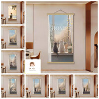Da Tou-30*40cm/40*50cm-tranh tô màu theo số có khung -Sản phẩm mới Treo Cuộn Khung Cửa Sổ Sill Mèo Ấm Hành Lang Aisle Cover Xấu xí Tấm Thảm Nền Treo Tường Cuộn Tường--tranh tô màu cho bé-*-tranh số hóa--tranh tô màu số hoá--tranh tô màu theo số-