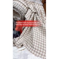 Dạ tweed nanh sói be cao cấp 190k/2m khổ 1,5