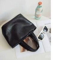 Đã về hàng, túi xách da mềm cho phụ nữ, túi da nhỏ, túi trang điểm thời trang, túi xách mini dễ thương màu sắc đơn sắc
