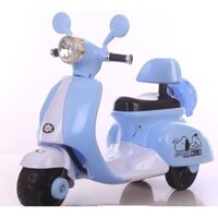 (ĐÃ VỀ HÀNG)Xe Máy Điện Trẻ Em Vespa 3279 Cổ Điển, Đẹp Mắt Cho Bé Yêu