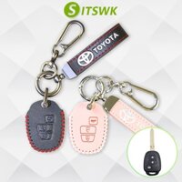 Da Vỏ Chìa Khoá Xe Cho Toyota Vios Yaris 2012-2022