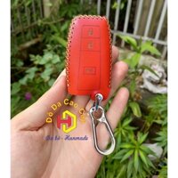 [Da xịn] Bao da chìa khóa xe Toyota Corolla Cross 2020-2022, kèm tặng móc khóa, giá xưởng