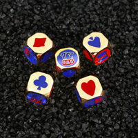 Đá xúc xắc Poker sáng tạo @ @