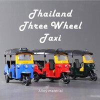 Đặc Biệt⚡Phong Cách Thái Lan / Ba Bánh Taxi / Xe Tải Ba Bánh / Chất Liệu Hợp Kim / Chất Liệu Tốt / Trượt / Xe Hơi / Đồ Chơi Tăng Vui Nhộn Cho Trẻ Em / Giao Thông