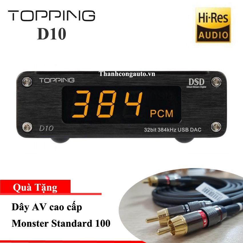 Dac giải mã Topping D10