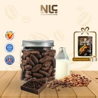 Đặc sản Đà Lạt Bánh quy hạt cà phê NLC vị cà phê sữa (190gr)-Đồ ăn vặt thơm ngon và tốt cho sức khỏe