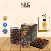 Đặc sản Đà Lạt Bánh quy hạt cà phê NLC vị vỏ cà phê (530gr)- Đồ ăn vặt thơm ngon và tốt cho sức khỏe