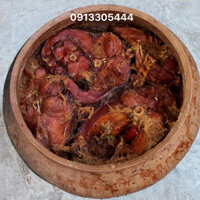 ĐẶC SẢN Hà Nam Cá kho làng Vũ Đại - Niêu 3kg QUÀ BIẾU ý nghĩa