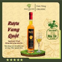 [Đặc sản Hội An] Kumquat Wine PHUC NGUYEN ROSE 500ml - Vang quật lên men tự nhiên