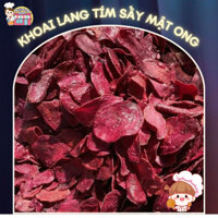 【ĐẶC SẢN 】 Khoai Lang Tím Sấy Mật Ong - Khoai Lang Tím Sấy Giòn - Giòn Rụm,Thơm Ngon