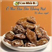 Đặc Sản Ô Mai Đào Dẻo Không Hạt vị chua ngọt đặc trưng (ăn vặt, quà biếu,...) 200g, 300g, 500g Snack Food Thức Ăn Cay