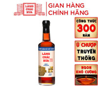 Đặc Sản Phan Thiết - Nước Mắm Nhỉ Làng Chài Xưa Xuất Khẩu Nhãn Xanh Chai Thủy Tinh 500Ml Cốt Nhỉ Đặc Biệt Vị Dịu Nhẹ Gu Việt Kiều Giới Trẻ Thành Thị