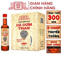 Đặc Sản Phan Thiết - Nước Mắm Nhỉ Cá Cơm Than Làng Chài Xưa 525Ml 01 Chai Sánh Đặc Thịt Cá 300 Năm Truyền Thống