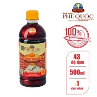 Đặc sản Phú Quốc nước mắm cá cơm 43 độ đạm Khải Hoàn