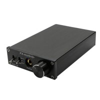 DAC-X6 Mini HiFi 2.0 Digital Audio Decoder DAC Input USB/Coaxial/Optical Output RCA/Amplifier 24Bit/96KHz DC12V US Plug Black