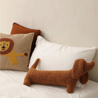 Dachshund Chó Sang Trọng Gối Chó Con Sói Thú Nhồi Bông Sang Trọng Ôm Thân Dài Ném Gối Ngủ