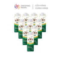 DAESANG WELLIFE Sữa dinh dưỡng hỗ trợ người tiểu đường Nucare Glucose Plan 200ml 10 hộp không đường, giàu xơ